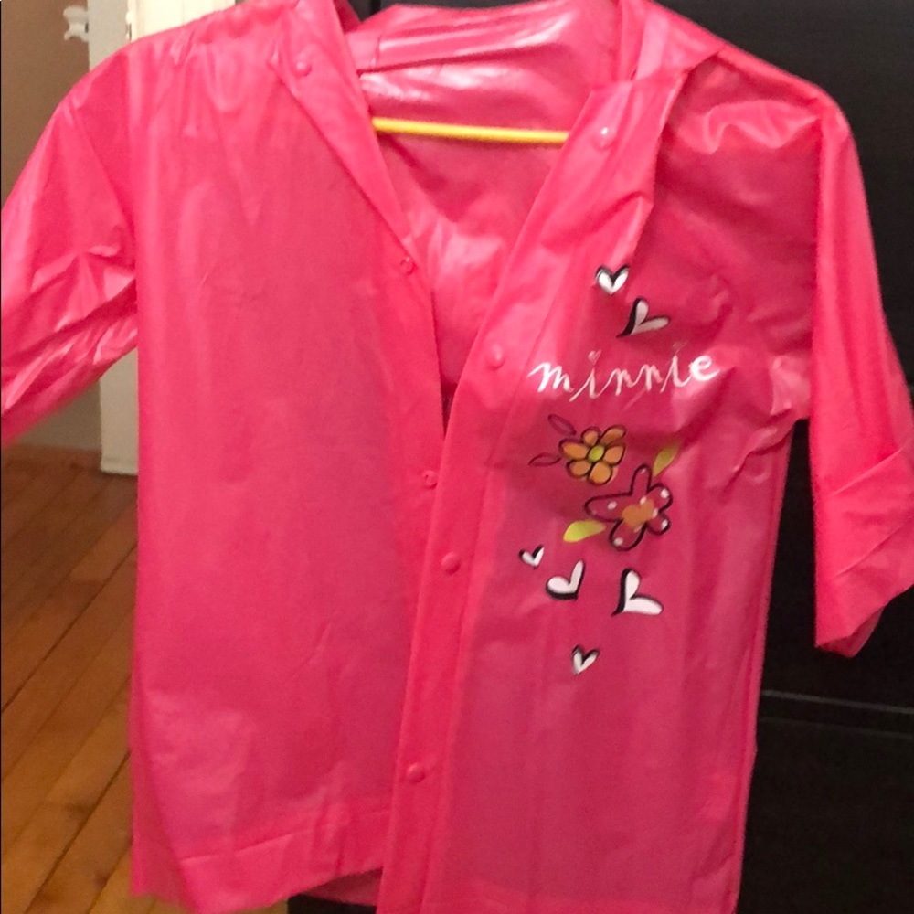Girls Minnie Mouse raincoat
